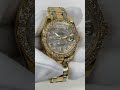 rolex masterpiece tridor day date 39mm meteorite diamond dial diamond bezel bracelet tridor 18948nd