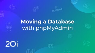 20i: Import and Export a Database using phpMyAdmin