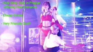 Hot Peppers Strip Club in Prague, Czech Republic - Hot Czech Girls | Pole dancing | FREE ENTRANCE