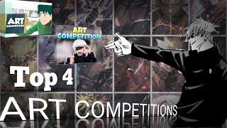 Top 4 art competition for you 😍 || @artisime @Temper_draws