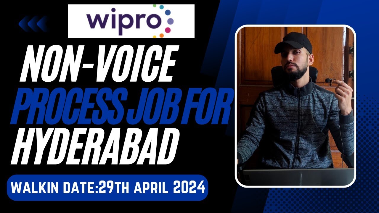 Non-Voice Process Mega Walkin Drive 2024 | Wipro Off Campus Placement ...