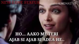 😘😘MOST WONDERFUL😘😘MOST BEAUTIFUL SONG😘😘 AAKHO ME TERI SONG LAYRIC STATUS😘😘😘😘