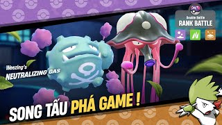 Weezing và Toedscruel dạy bạn NHƯ THẾ NÀO LÀ PHÁ GAME ? | Rank Battle | Shaymin Ahhh