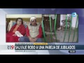 Salvaje robo a una pareja de jubilados