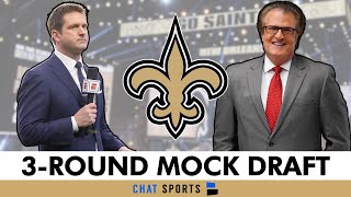SAINTS DRAFT BUZZ: Mel Kiper & Todd McShay’s 3-Round Mock Draft | New Orleans Saints Rumors