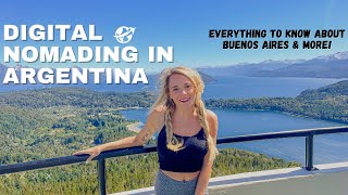 Digital Nomad Vlog For Traveling in Argentina 2024