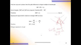 Braggs equation and Rotating Crystal Method