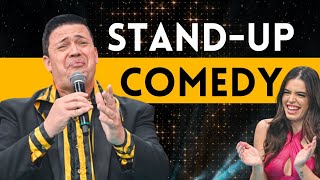 Stand up comedy: Alex Nogueira diverte Faustão com piadas hilárias