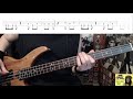 Three Little Birds by Bob Marley - Bass Cover with Tabs Play-Along