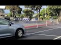 Solo bikes start off motorcade before HPD officer Kaulike Kalama's services