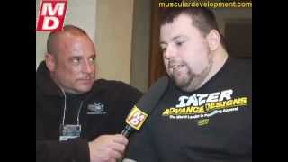 Brian Siders interview at Arnold Classic 2008