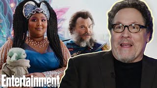 Reacting To Celebrity Cameos in The Mandalorian | Star Wars Celebration 2023 | Entertainment Weekly