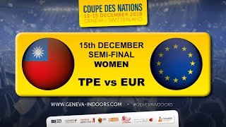 TGI2018 / Nations Semi Final Women : Taiwan - Europa