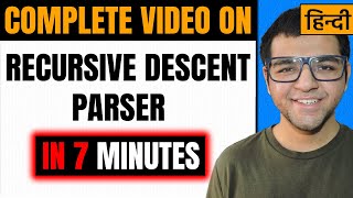 Recursive Descent Parsing in Compiler Design