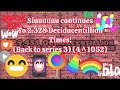 Siuuuuuu Continues To 2.328 Deciducentillion Times! (4^1052)