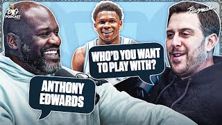 Shaq Explains Why Him & Ant Edwards Would DOMINATE The NBA Together