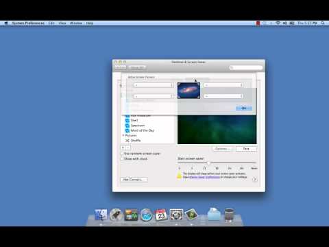 Mac OS X - How to Enable a Screensaver Password Mac OS X - How to Enable a Screensaver Password