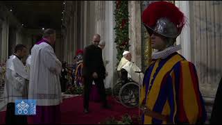 20241224 D2 Jubilee 2025 Holy Door of Hope solemn opening by the Holy Father @1917h GMT+1 (14' mark)