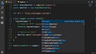 Node.js #19 - Extending Event Emitter [By Mosh Hamedani]