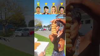 Bellingham vs Son Vs Lehmann vs iShowSpeed - Crazy Food Challenge🍕