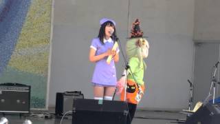 世莉奈with狭山ぶー茶、@EGGTUBEフェス「ちゃちゃちゃ狭山茶♪」