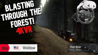 Dirt Rally VR (4K) | Full Stage | Blasting through the Forest in Wales! #2066 Globally!