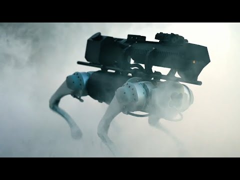 THERMONATOR A Flame Throwing AI Robot Dog By Throwflame - YouTube