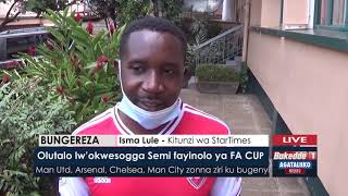 Agataliikonfuufu:Olutalo lw'okwesogga semi fayinolo ya FA Cup.