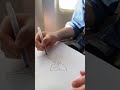 機内でいきなり息子にf 15描いてくれと無茶振りされた結果がこちらw shorts 即興 航空自衛隊