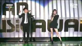 141203 Jhon Legend \u0026 SNSD Tiffany \u0026 EXO Chen - Green Light @ MAMA 2014