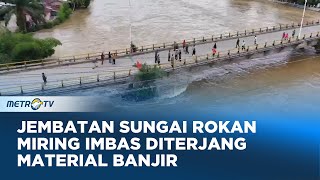 Jembatan di Riau Miring 86 Centimeter, Warga Khawatir Roboh