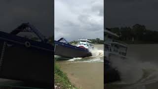 ship fall in water #SHORTS