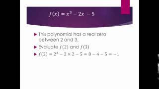 Intermediate Value Theorem 3 2