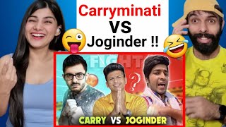 THARA BHAI JOGINDER VS @CarryMinati !! CARRY MINATI ROASTED !! RAJAT PAWAR CARRYMINATI REACTION