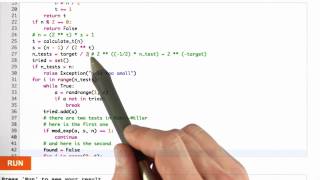 Rabin Miller Primality Test Solution - Applied Cryptography