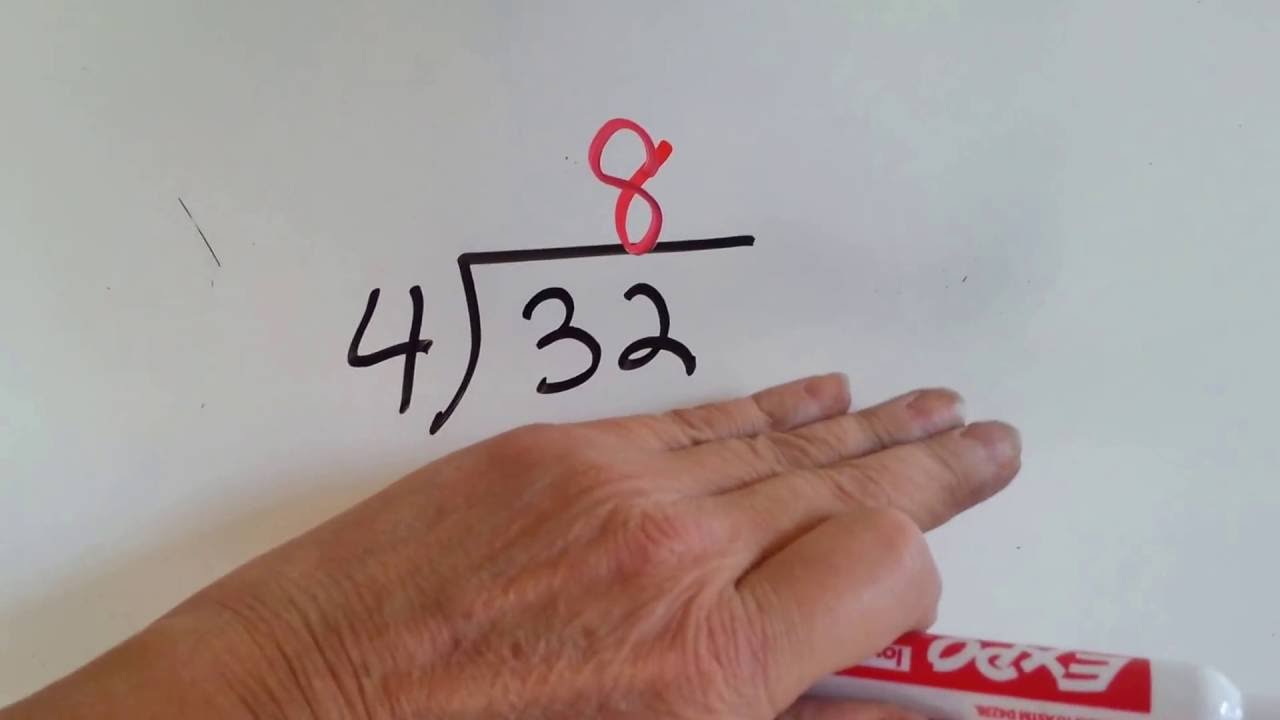 Grade 3 Math 7 5 How To Divide By 4 Youtube