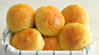 POTATO ROLLS/POTATO BUN RECIPE /POTATO BREAD BUN /POTATO DINNER ROLLS:Easy No Knead Method