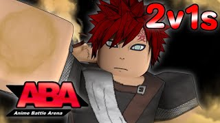 2v1s with Gaara in ABA