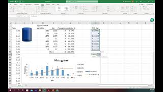 [2] Creating Probability Density Function (PDF) from Histogram in Excel 2022