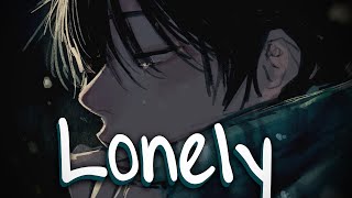 「Nightcore」→ Justin Bieber \u0026 benny blanco - Lonely || Lyrics