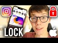 How To Lock Instagram On iPhone With Face ID and Passcode - Full Guide