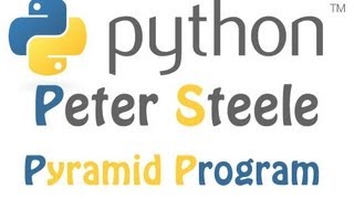 Python Pyramid Program
