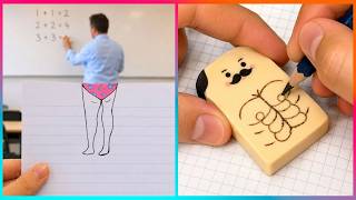 Art Things To Do When Bored In Class ▶ 4