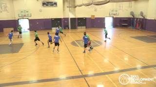 Skill Development Coach - Team Drill 5 on 5 No Dribble