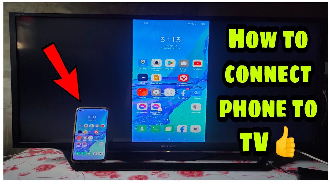 Paano I Connect Ang Android Phone Sa Smart Tv | How To Connect Phone To ...