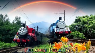 Pelangi Pelangi | Kereta Api Thomas And Friends | Lagu Anak Anak Lucu Indonesia