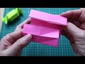 折り紙【キャンディボックス】折り方 簡単な立体ラッピングの作り方 クリスマスやハロウィンに♪ origami paper christmas u0026 halloween candy gift box