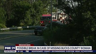 Police may have found car of Bucks County woman who vanished 3 weeks ago