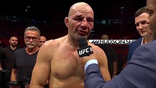 Glover Teixeira Octagon Interview | UFC 283 - RETIREMENT FIGHT