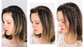 3 ways to do the waterfall braid/ 3 verschiedene Wasserfallflechtfrisur | Braidsnroses